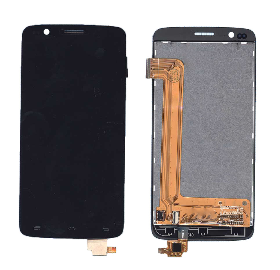 Дисплей для Fly IQ4409 Era Life 4 Quad черный