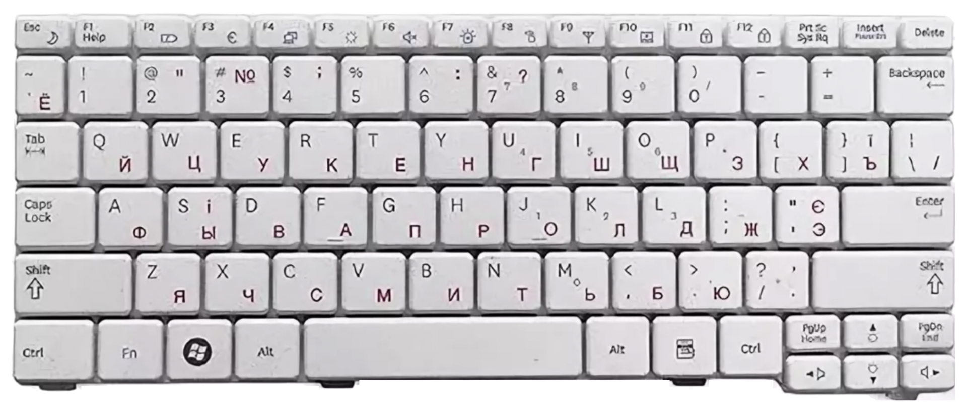 Клавиатура Samsung NB20 OEM