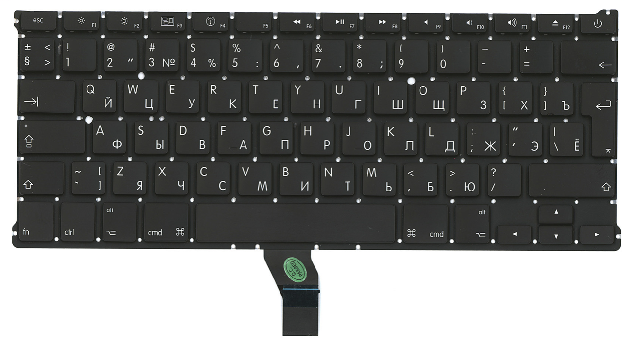Клавиатура Apple MacBook Air 13.3" середина 2011 A1369 (MC966LL/A) Original