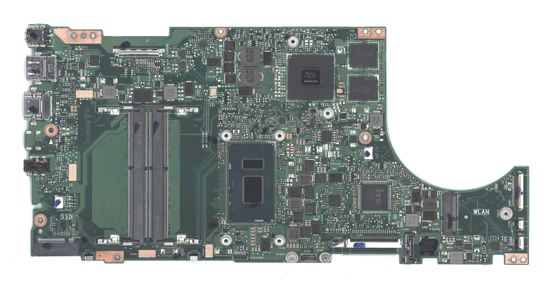 Материнская плата для Asus X510UF I5-8250U