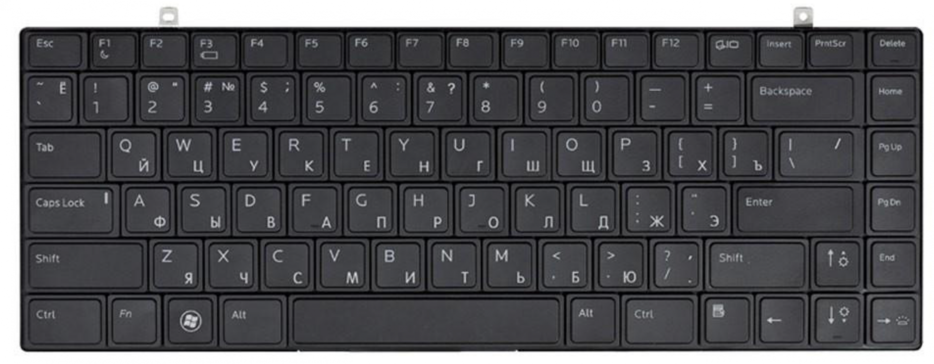 Клавиатура DELL Studio XPS 1647 с подсветкой, OEM