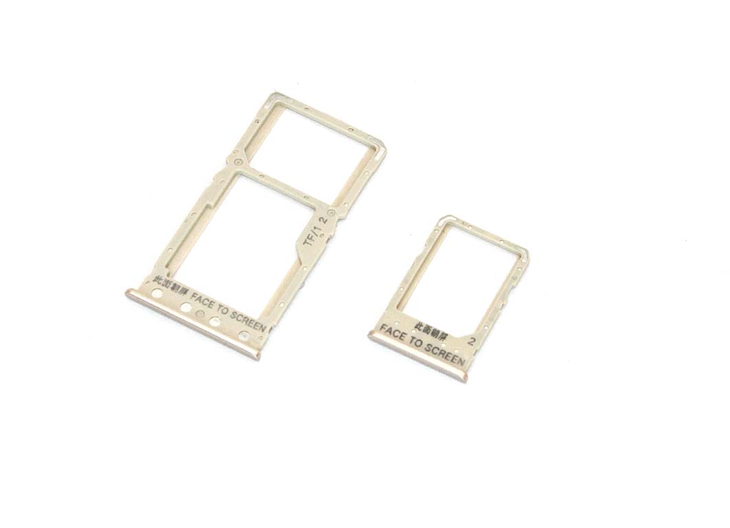 Лоток для SIM-карты Xiaomi Redmi 6A золотой