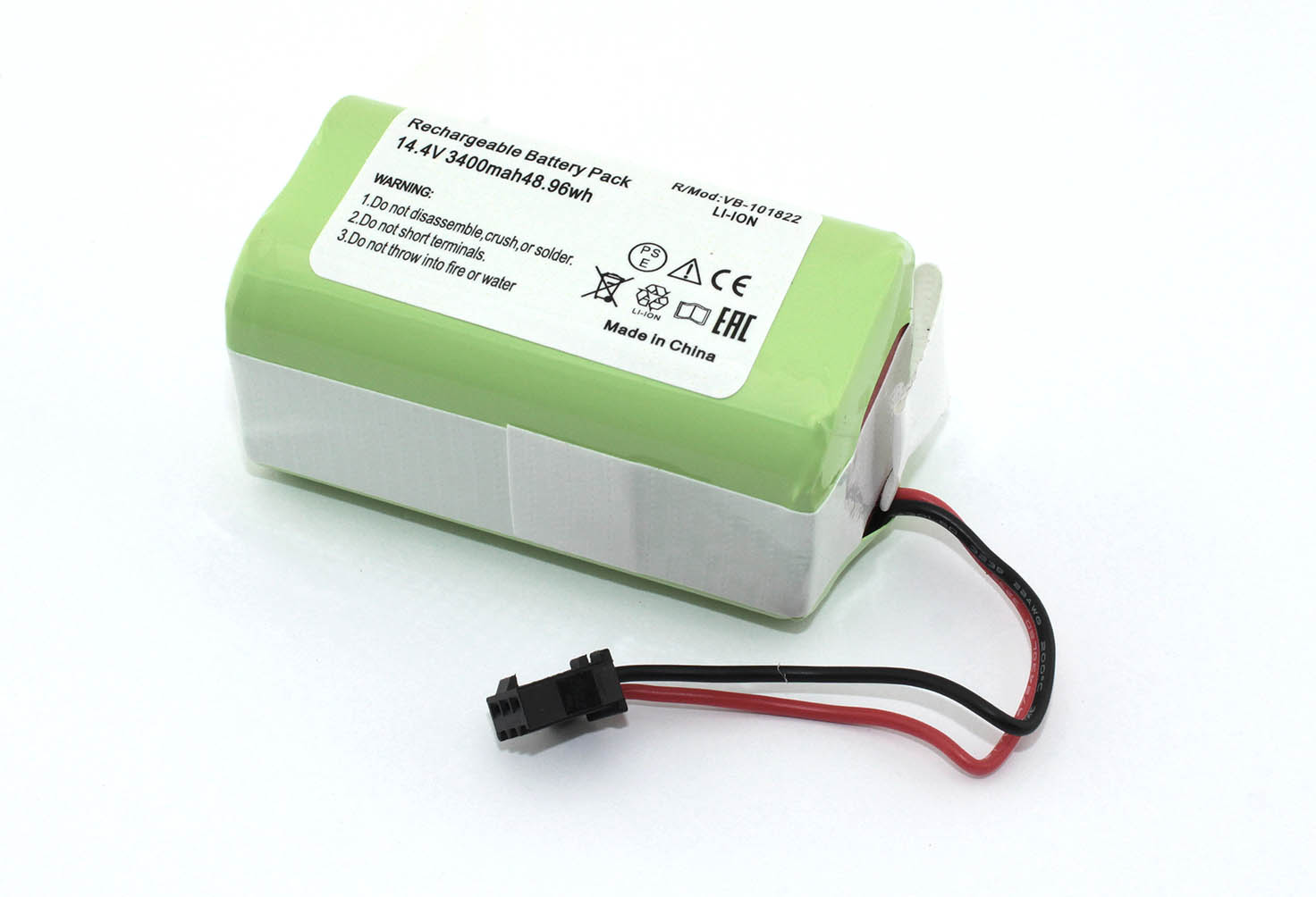 Аккумулятор для Mamibot ExVac660 ExVac680s ExVac880 ExVac660 680S 880 14,8V 3400mAh Li-Ion