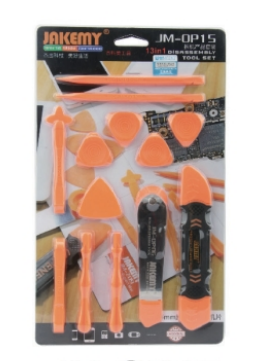 Набор инструментов для разборки планшетов и телефонов Jakemy JM-OP15