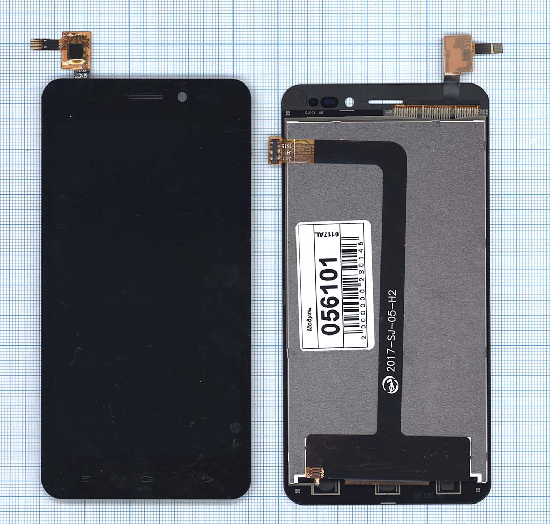 Дисплей для Explay Pulsar черный