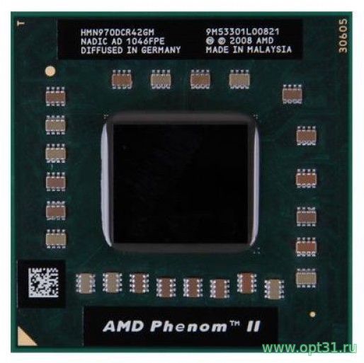 Процессор AMD Phenom II Quad-Core N970 (HMN970DCR42GM)