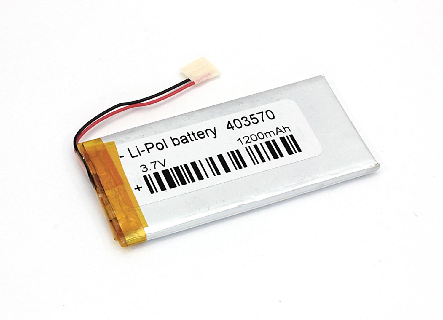 Аккумулятор Li-Pol (батарея) 4*35*70мм 2pin 3.7V/1000mAh