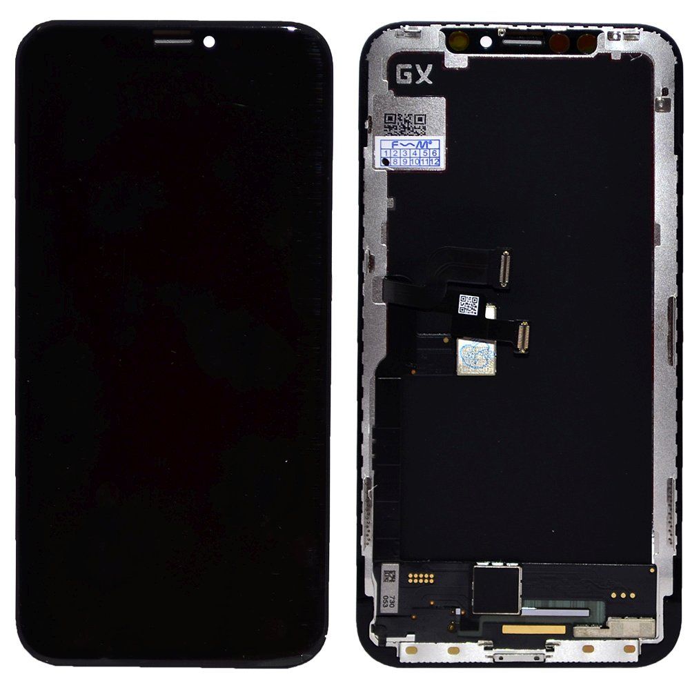 Дисплей iPhone X + тачскрин + рамка черный OLED GX HARD