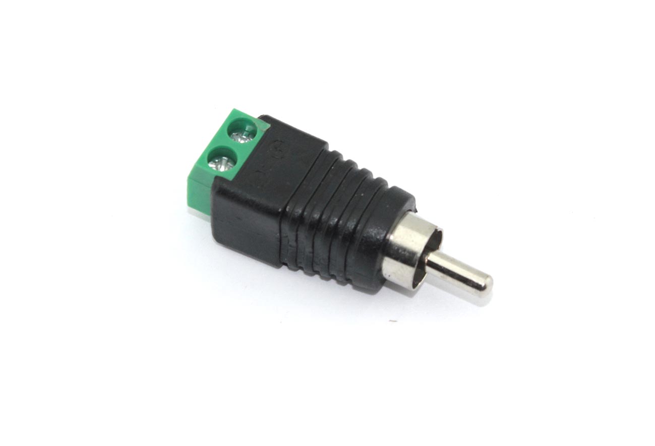 Сборный штекер RCA (тюльпан)