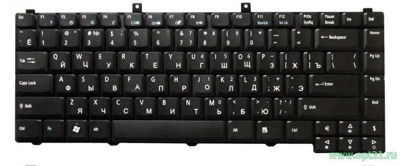 Клавиатура Acer Aspire 1400, 1600, 1690, 3000