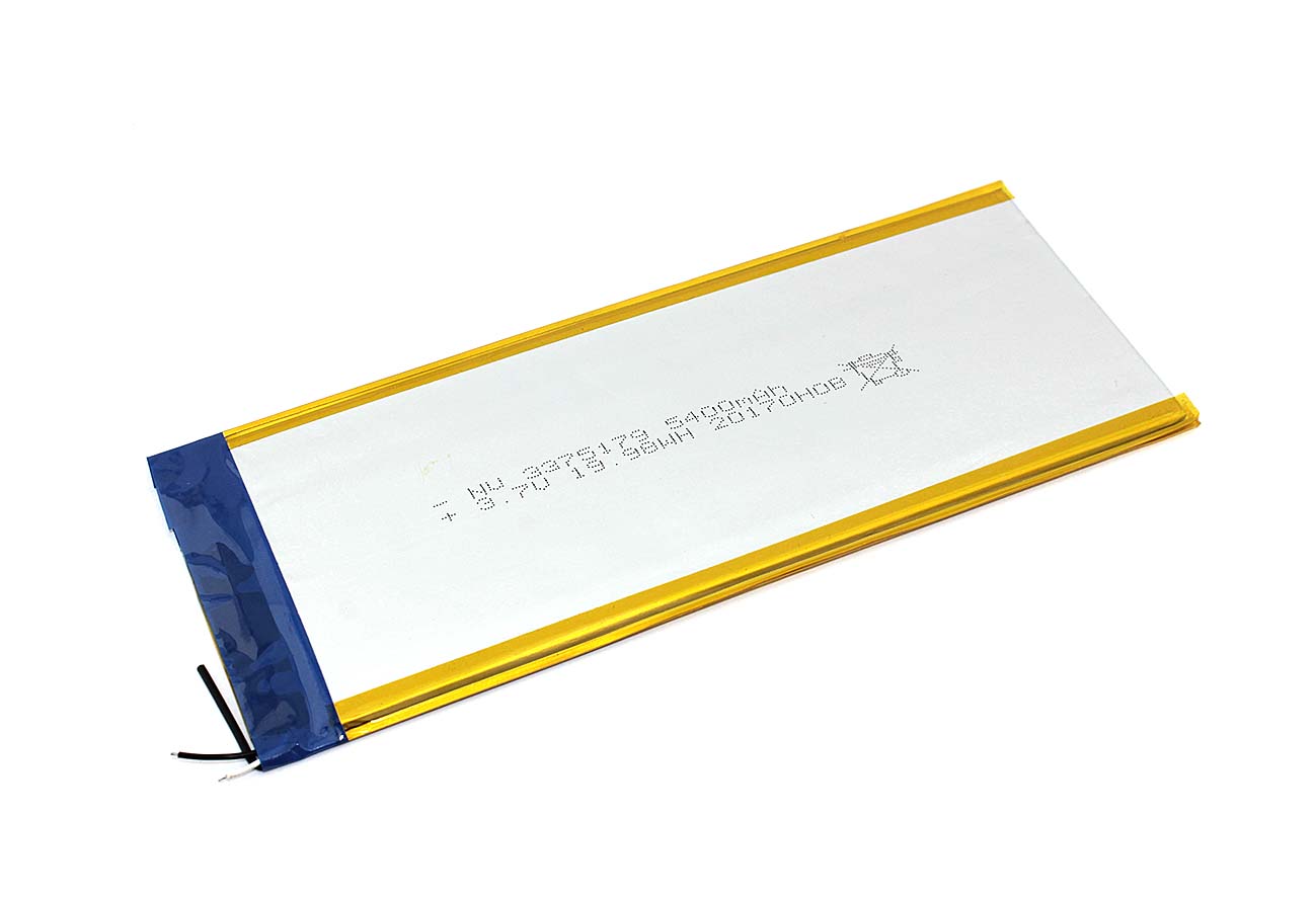 Аккумулятор Li-Pol (батарея) 3.3*75*179мм 3pin 3.7V/5400mAh