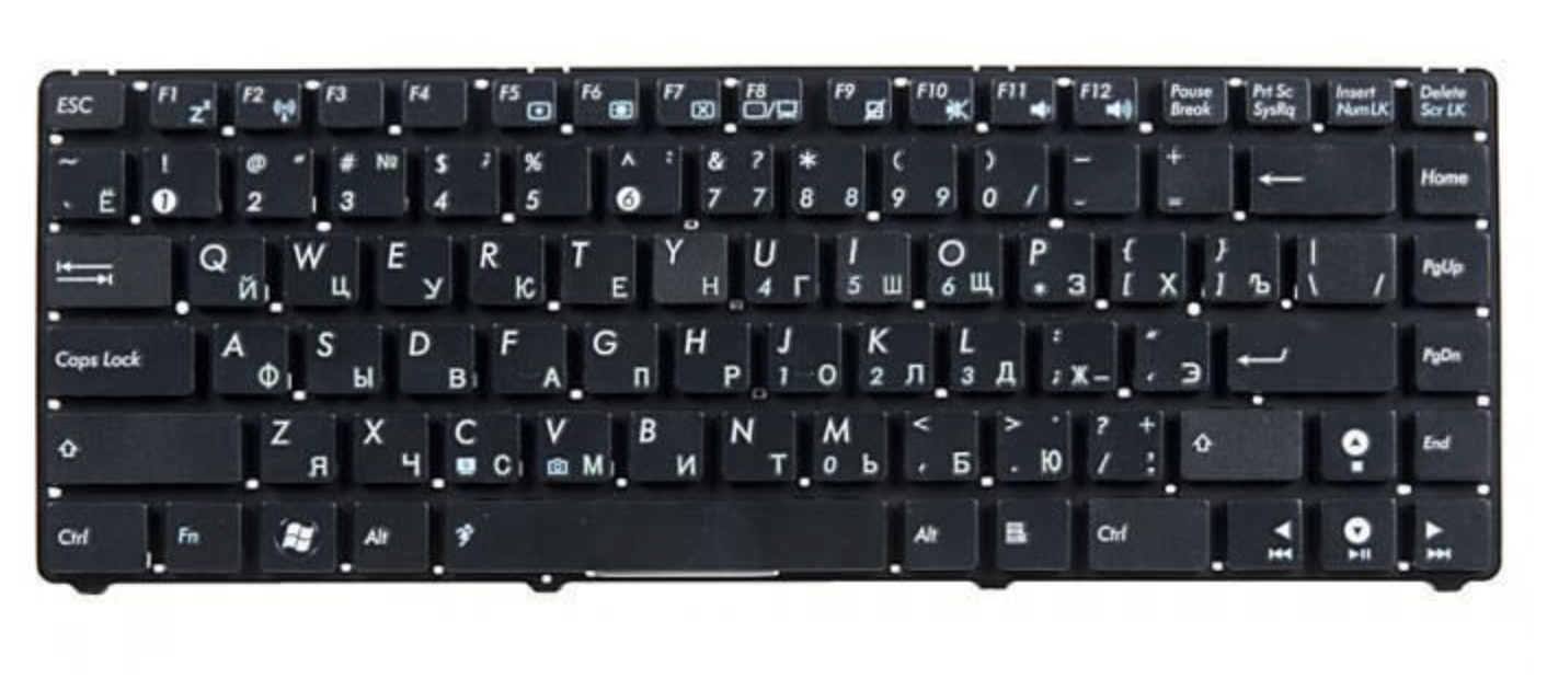 Клавиатура ASUS Eee PC 1201H OEM