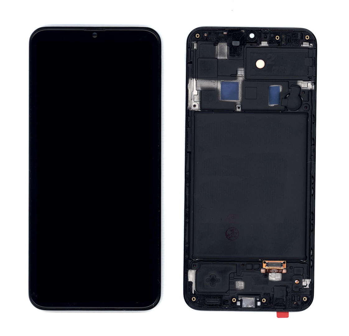 Дисплей для Samsung Galaxy A20 SM-A205F (OLED) черный