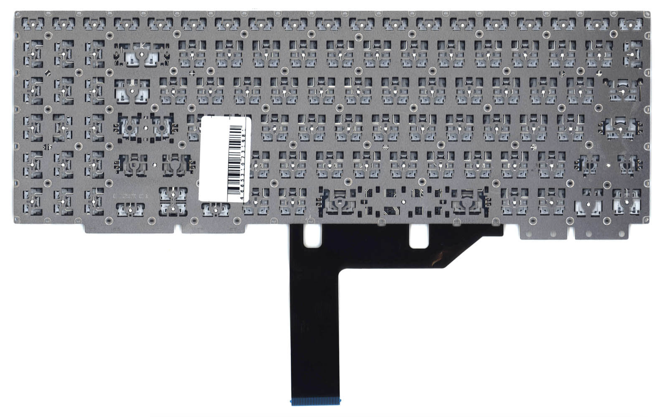 Клавиатура ASUS Zenbook UX562FD-A1074TS серебристая, с подсветкой, OEM