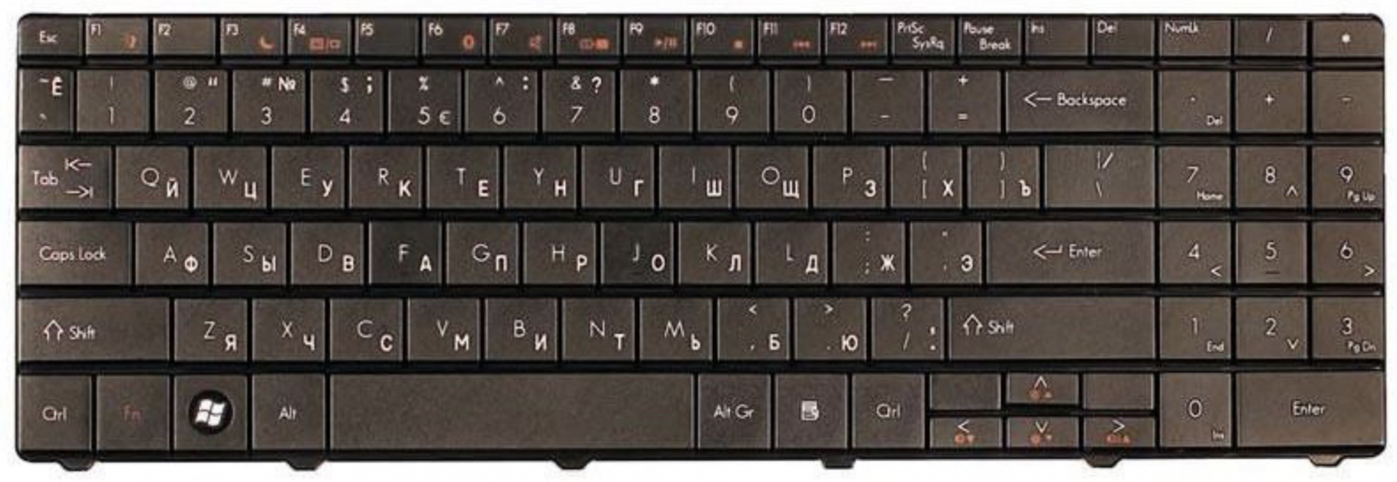 Клавиатура Gateway NV79 OEM