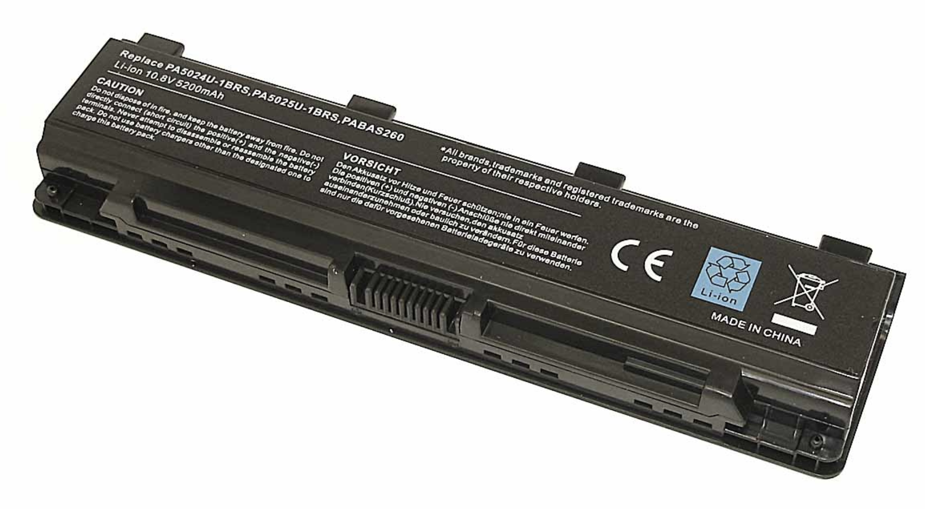Аккумулятор Toshiba Satellite C800 10.8V, 5200mAh, OEM