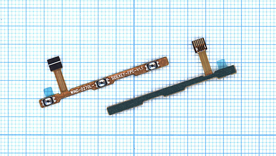 Шлейф кнопки включения и кнопок громкости для Meizu U10