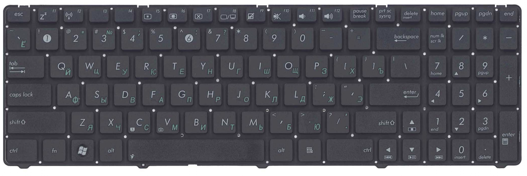 Клавиатура ASUS K50C OEM