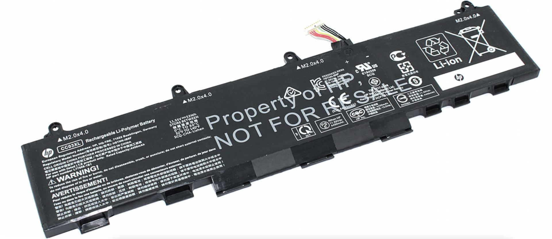 Аккумулятор HP EliteBook 845 G7-23Y60EA 11.55V, 4400mAh, Original