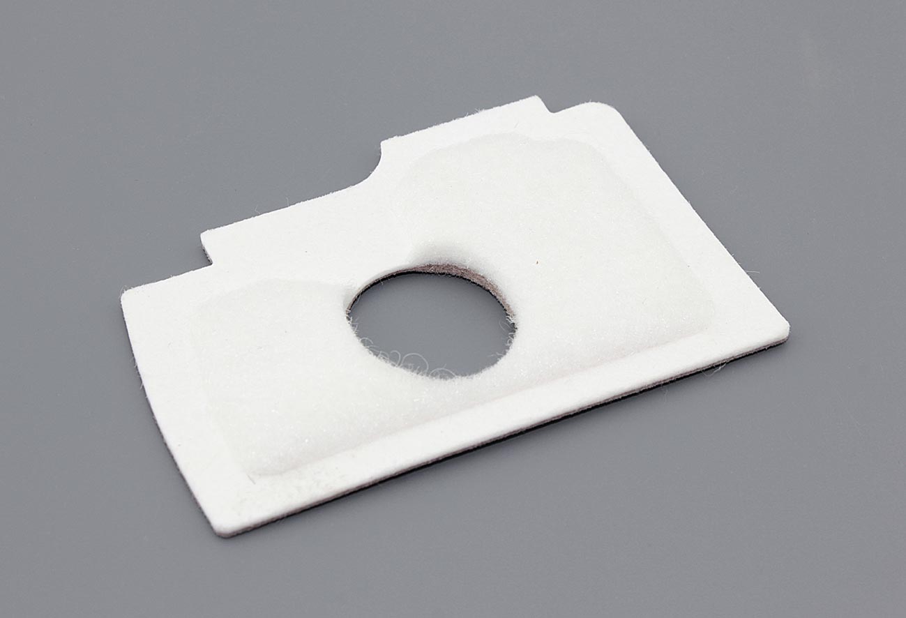 Фильтр воздушный для бензопилы STIHL MS 170\180A двухслойный,  нового образца 121071