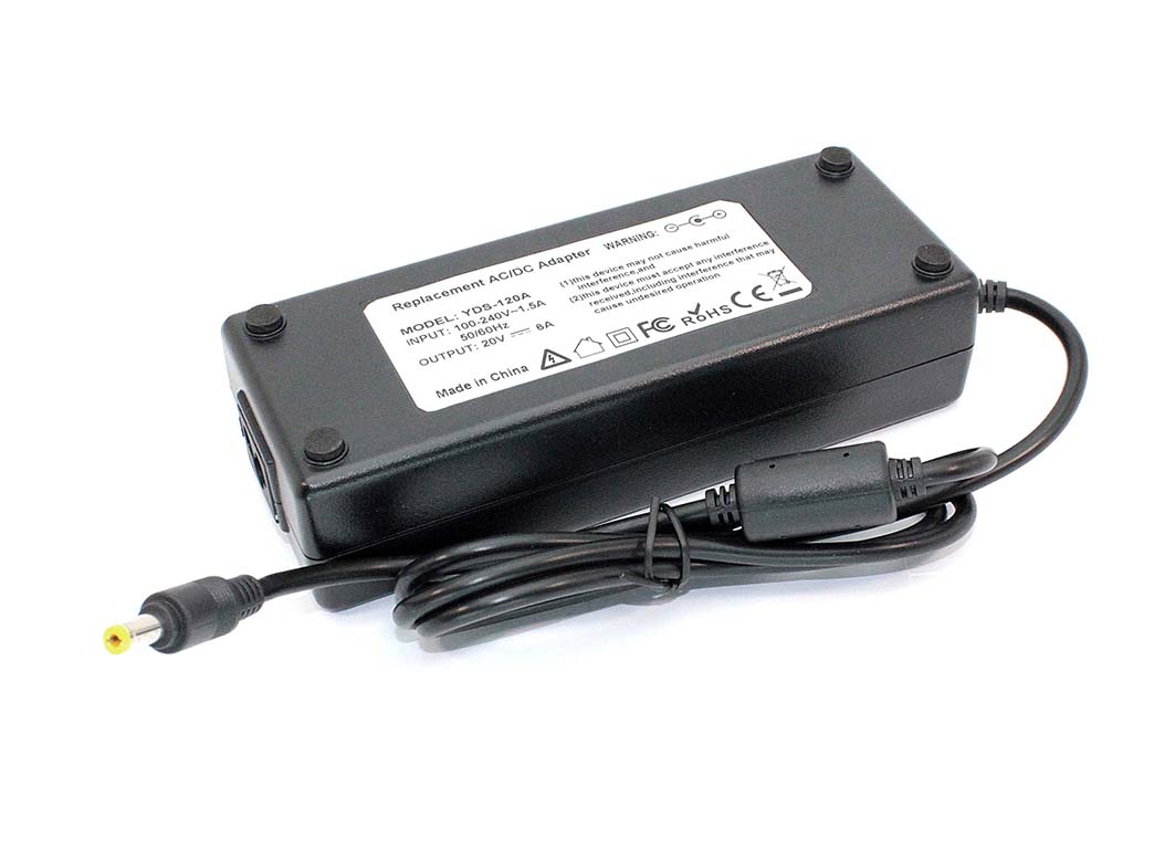 Блок питания (сетевой адаптер) для ноутбуков Acer 20V 6A 5.5x2.5 OEM