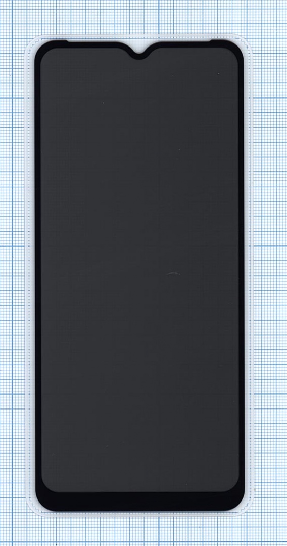 Защитное стекло Privacy "Анти-шпион" для Realme C15