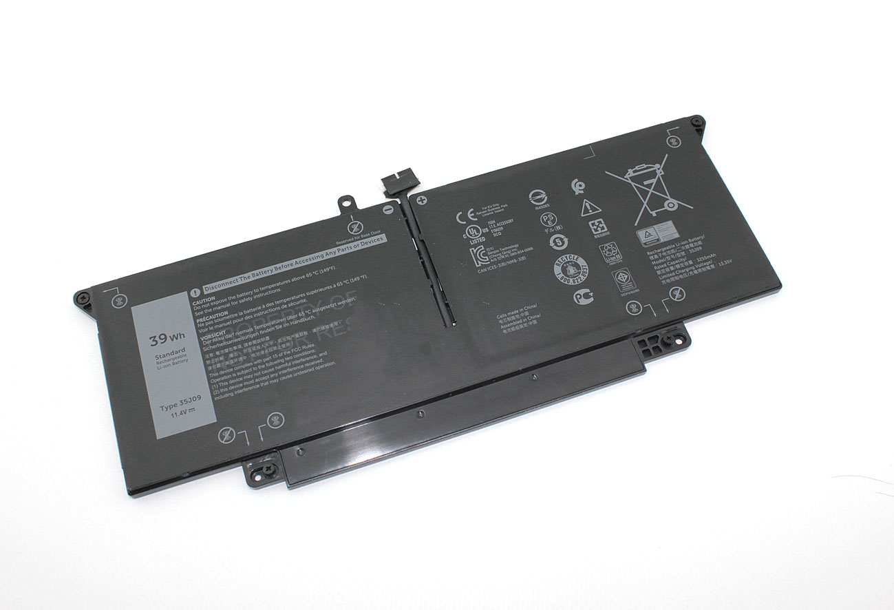 Аккумуляторная батарея для ноутбука Dell Latitude 7310 (XMV7T) 11.4V 3255mAh