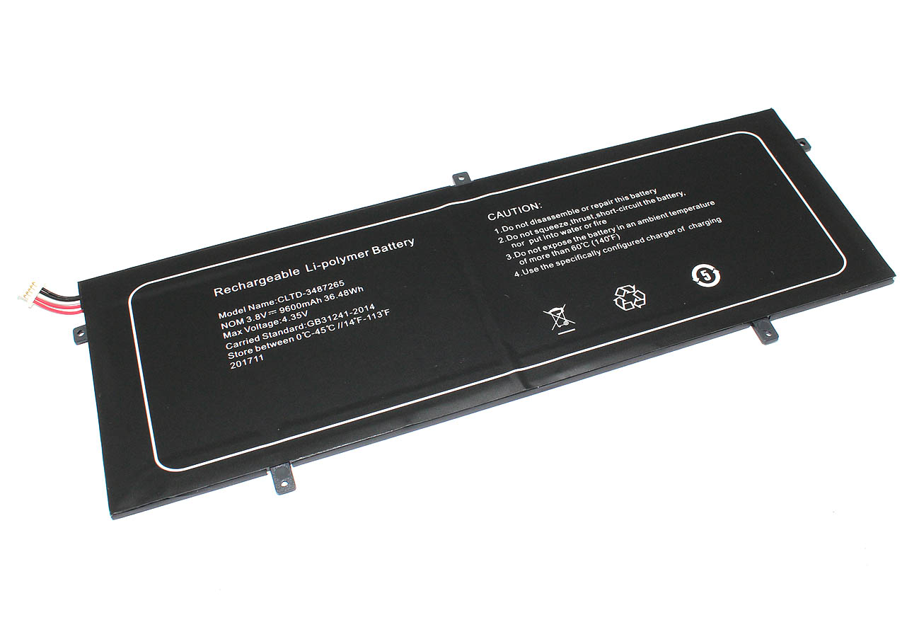 Аккумуляторная батарея для ноутбука Haier HI133L HI133M (CLTD-3487265) 3.8V 9600mAh/36.48Wh