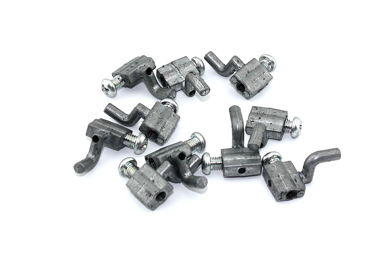 Наконечник г-образный для ремонта троса 10шт 102203