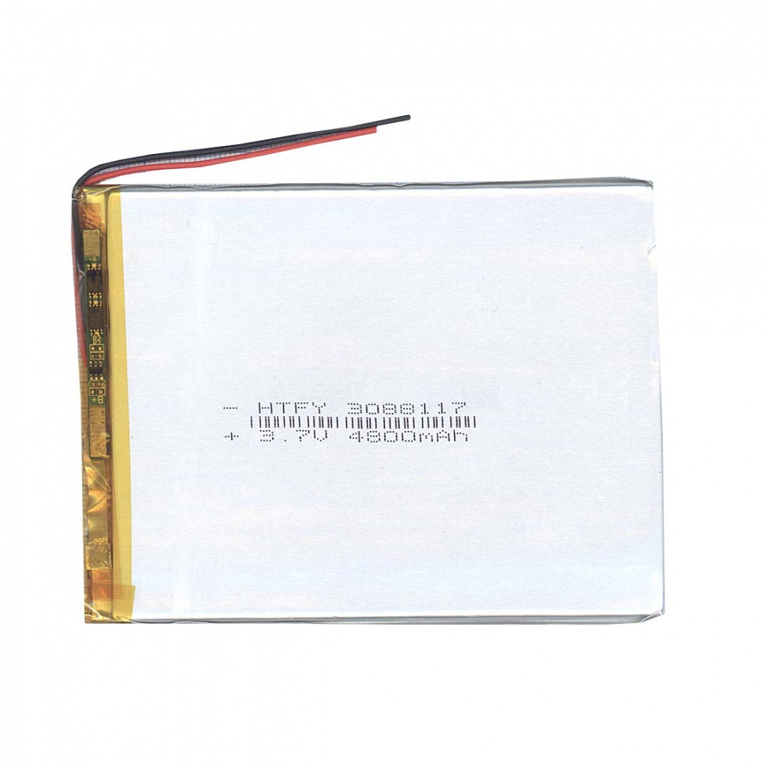 Аккумулятор Li-Pol (батарея) 3*88*117мм 2pin 3.7V/4800mAh