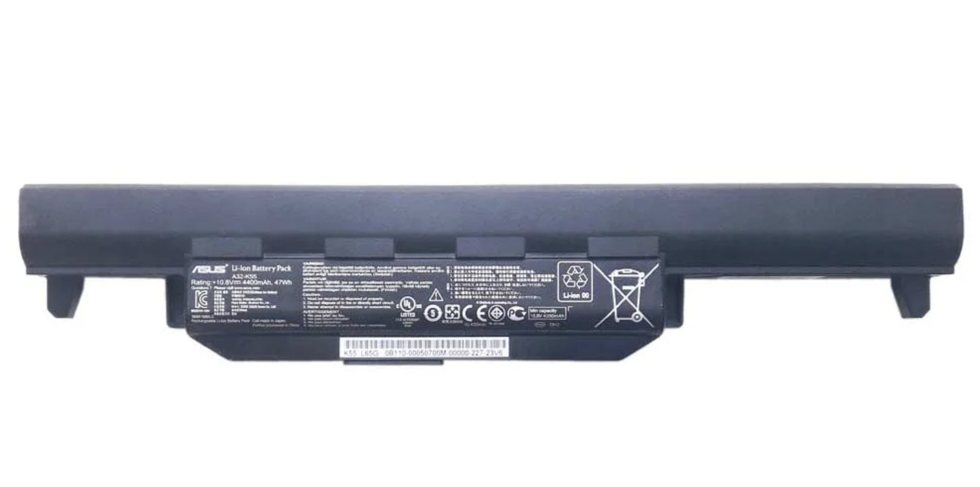 Аккумулятор ASUS K75 10.8V, 50Wh, Original, б/у