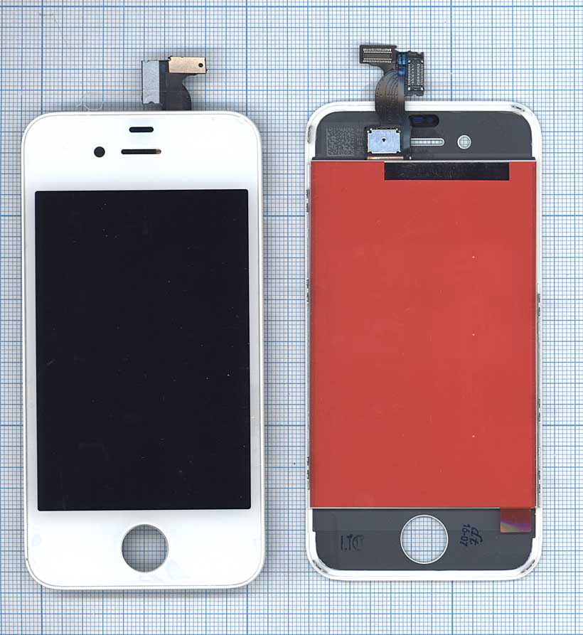 Дисплей для Apple iPhone 4 AAA белый