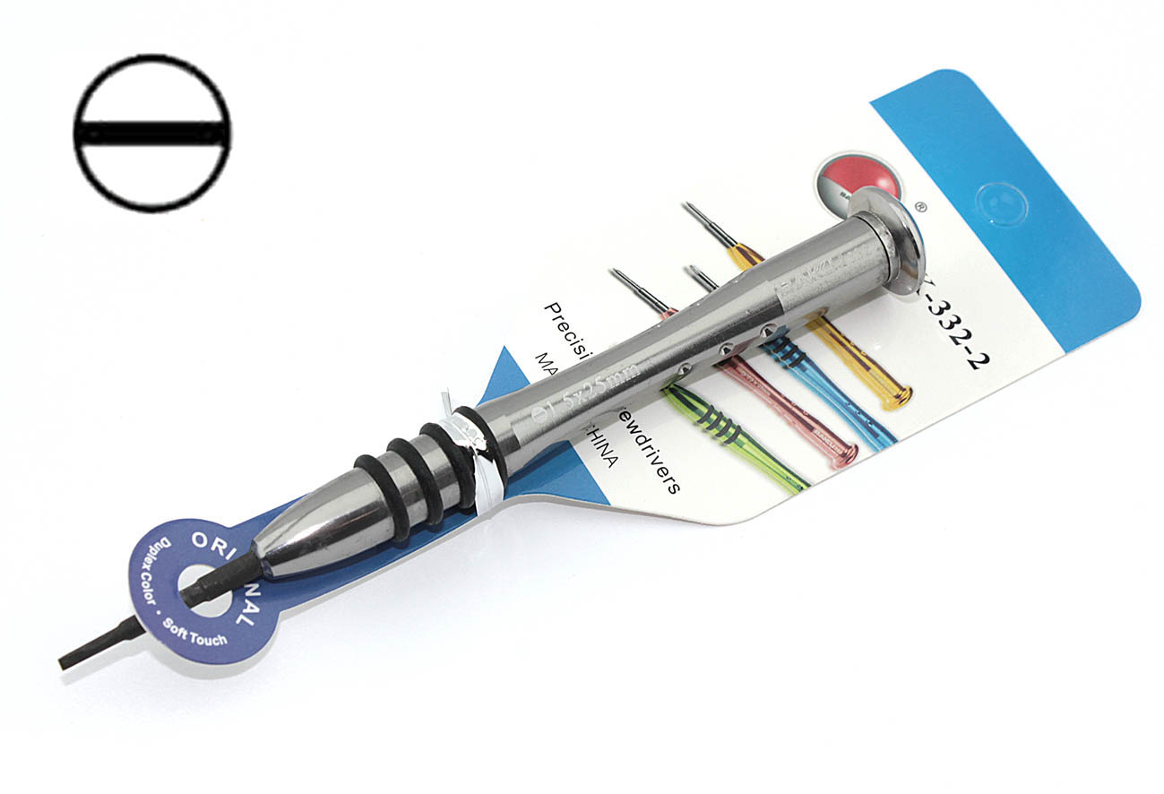 Отвертка минусовая BAKU BK-332-2 (-1.5)