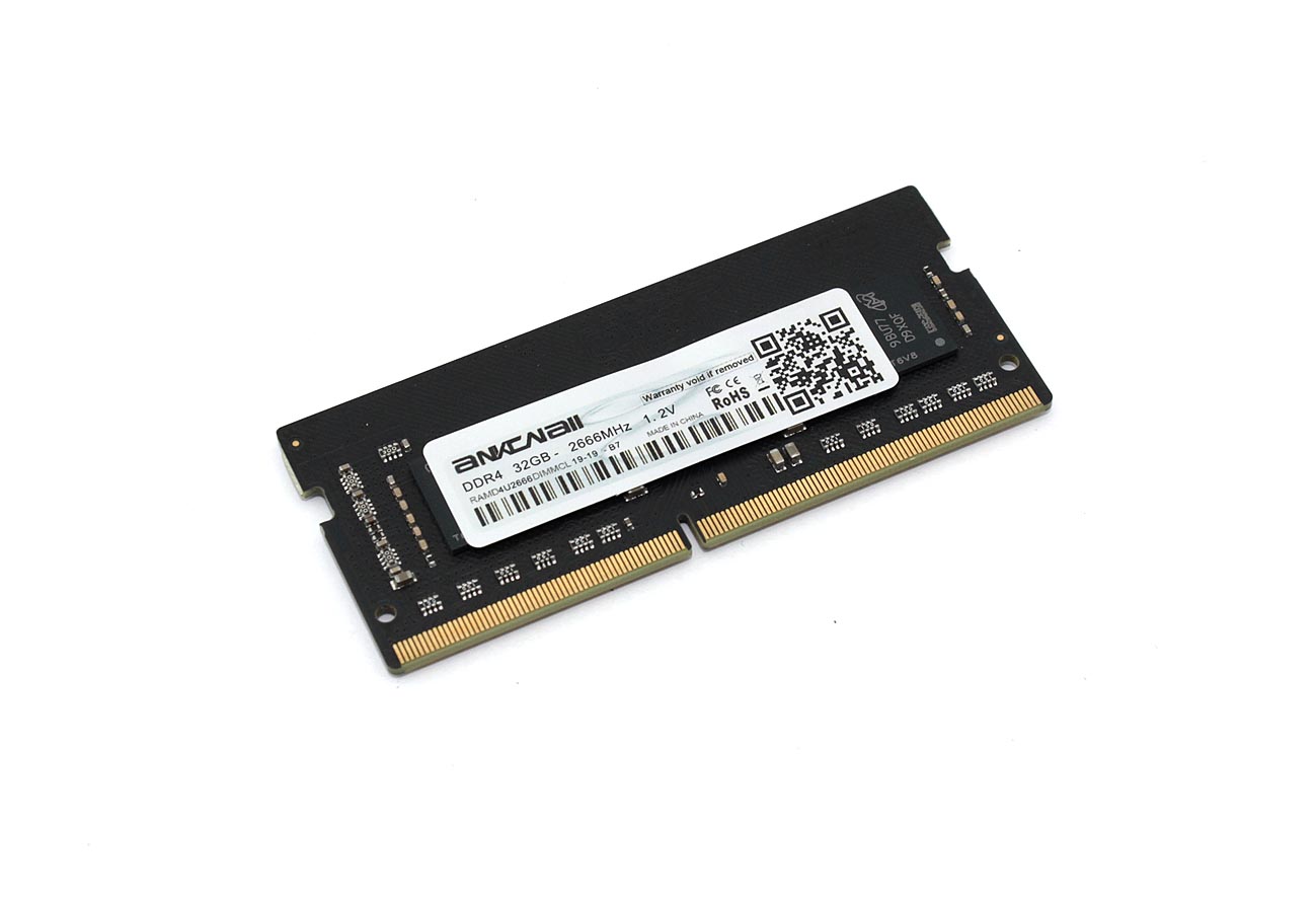 Модуль памяти Ankowall SODIMM DDR4 32Гб 2666 MHz PC4-21300