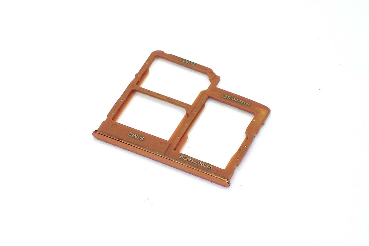 Лоток для SIM-карты Samsung Galaxy A40 (A405F) золотой