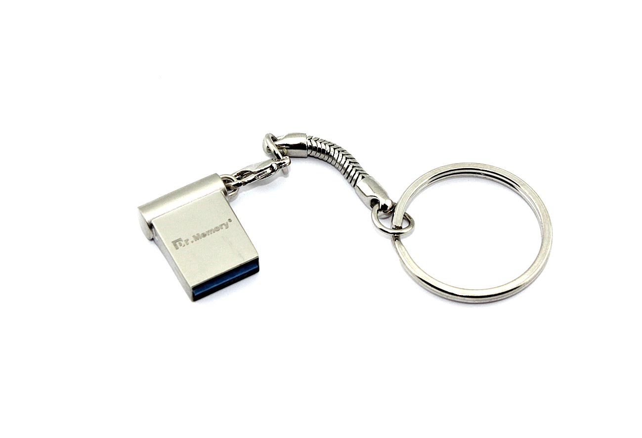 Флешка USB Dr. Memory mini 8Гб, USB 3.0, серебристый
