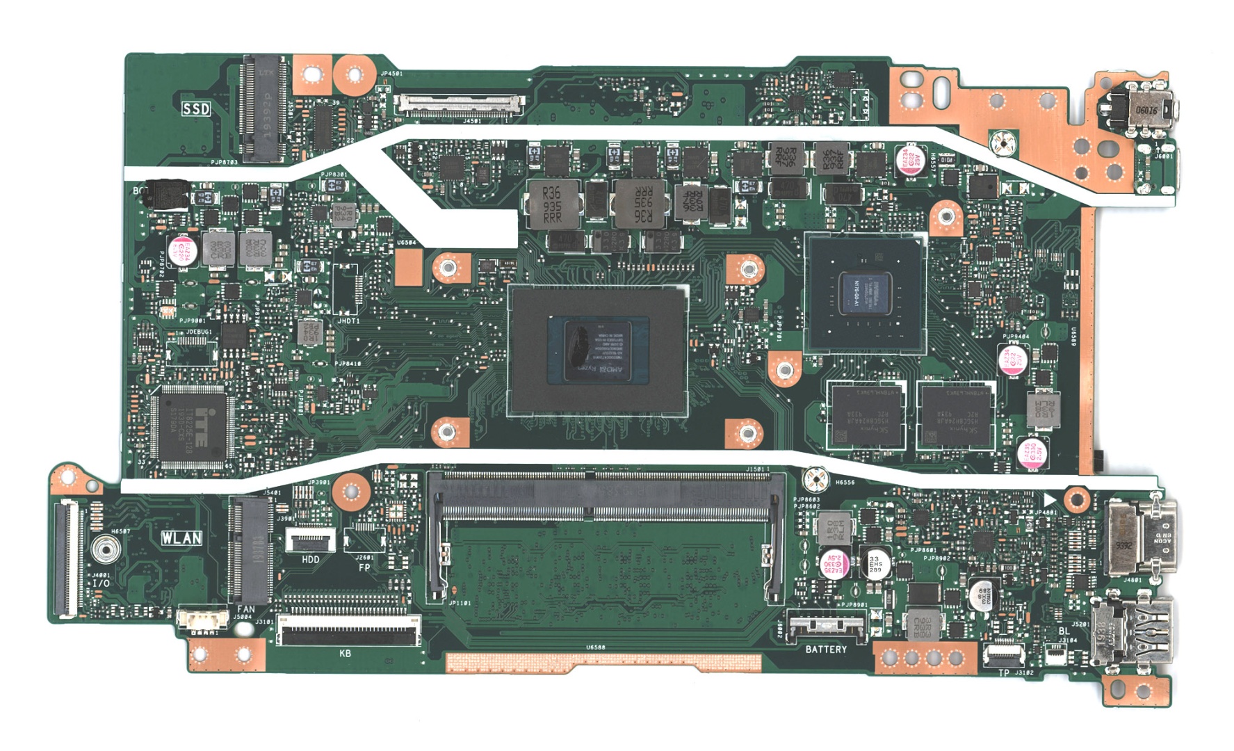 Материнская плата для Asus X509DJ 4G/R3-3200U