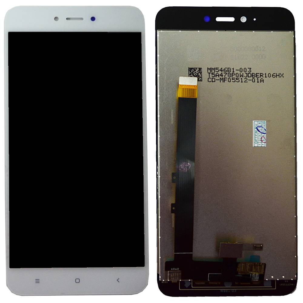 Дисплей Xiaomi Redmi Note 5A + тачскрин белый (матрица orig)