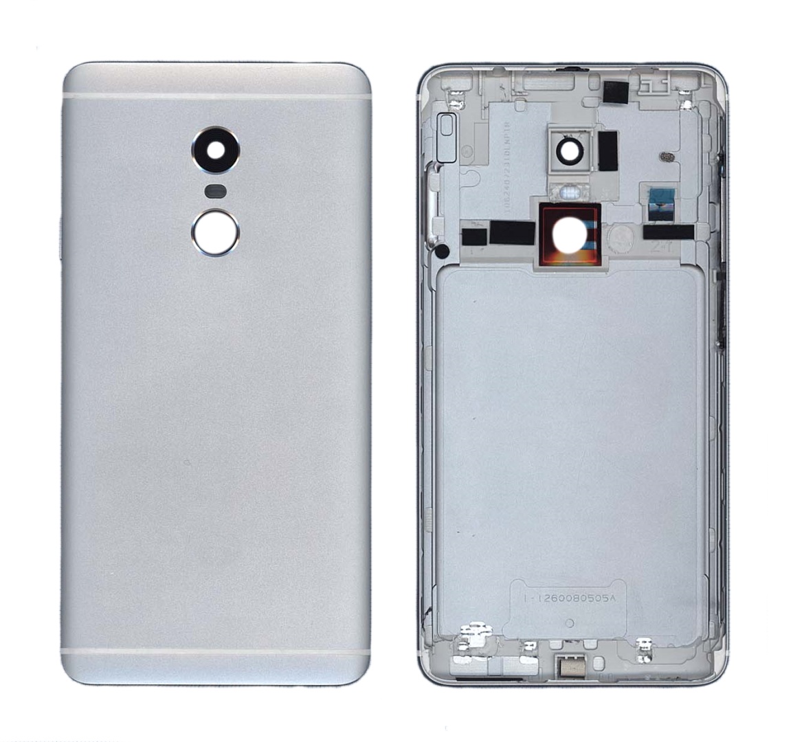 Задняя крышка для Xiaomi Redmi Note 4 серая