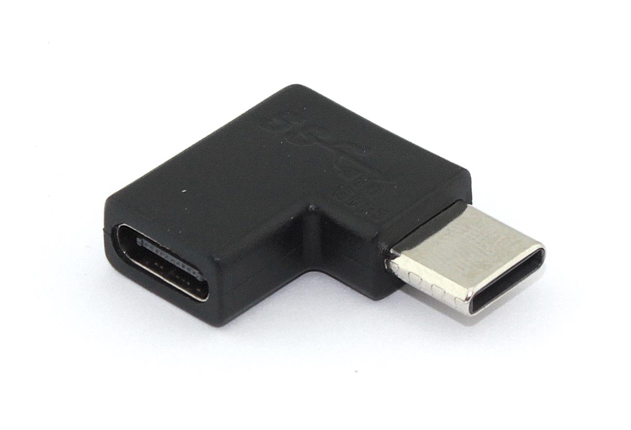 Удлинитель USB Type-C мама-папа угловой