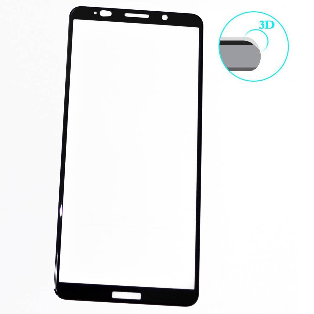 Защитное стекло Huawei Mate 10 Pro 5D черное (Q) /в упаковке/