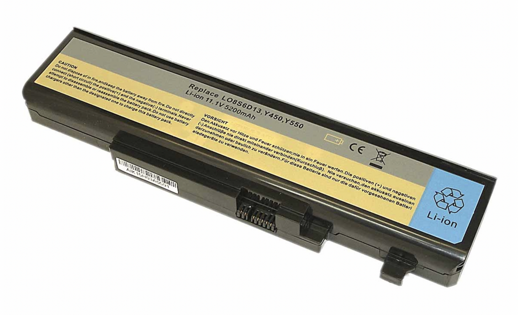 Аккумулятор Lenovo IdeaPad Y550A 11.1V, 5200mAh, OEM