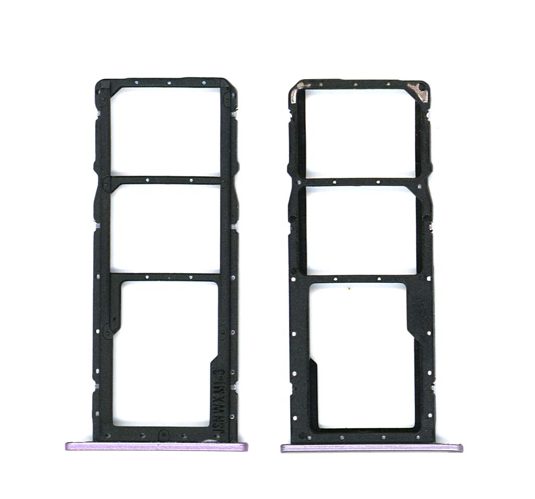 Лоток для SIM-карты Huawei Honor 8X фиолетовый