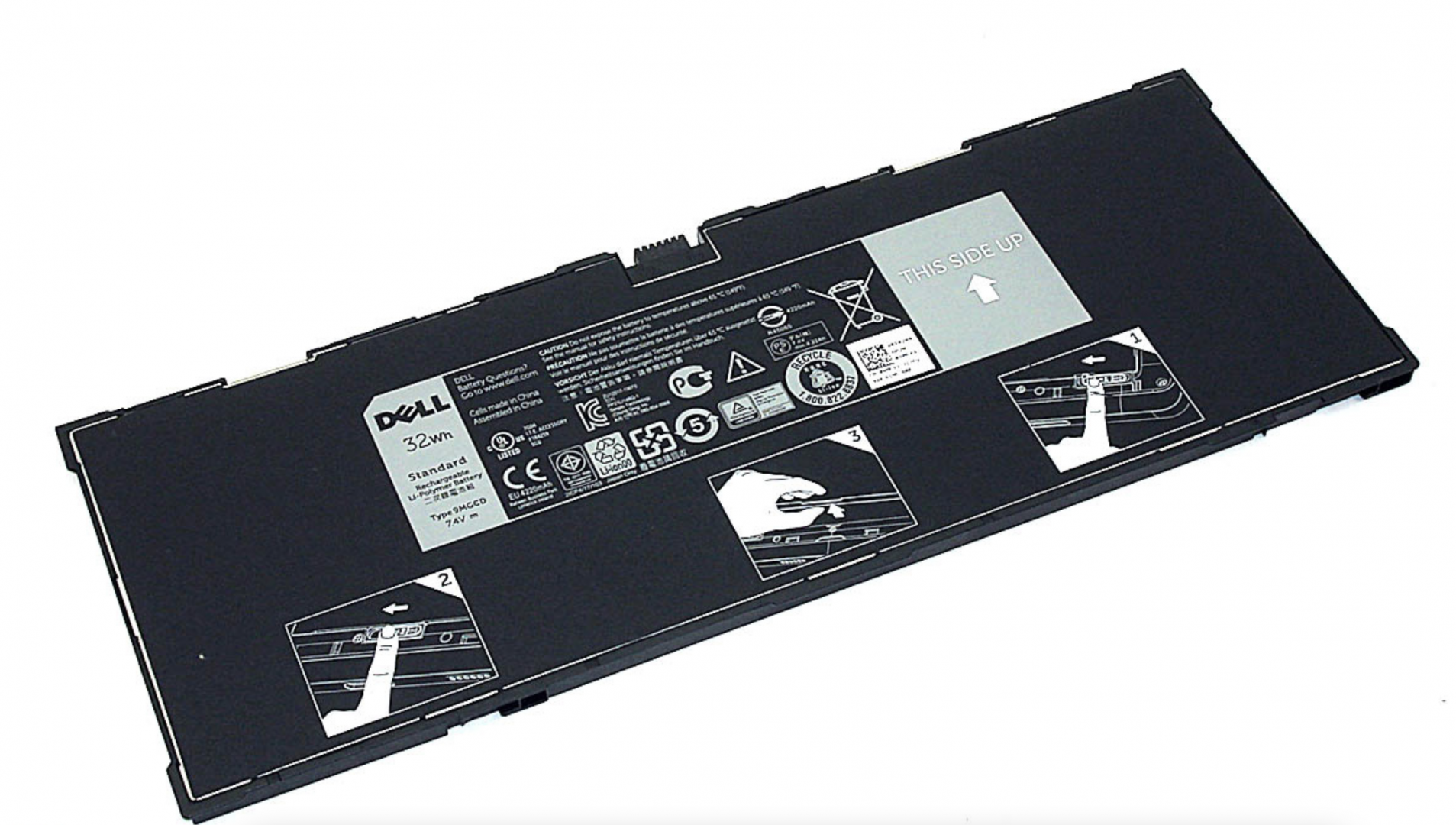Аккумулятор Dell Venue 11 Pro 5130-9356 7.4V, 4200mAh, Original