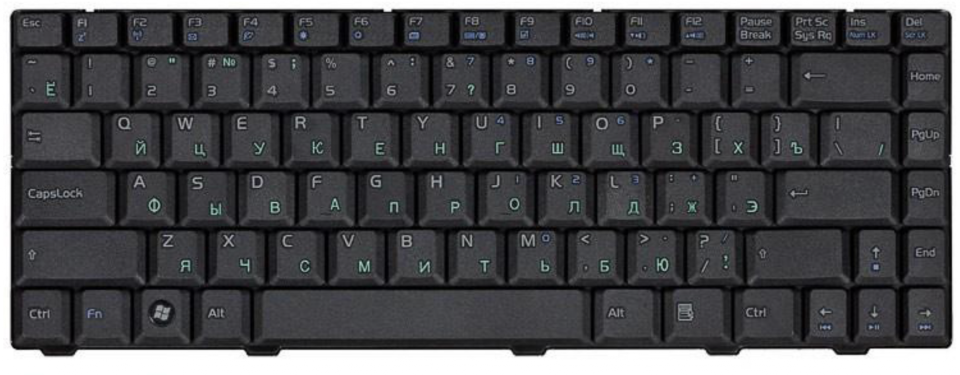 Клавиатура Benq Joybook R45 OEM