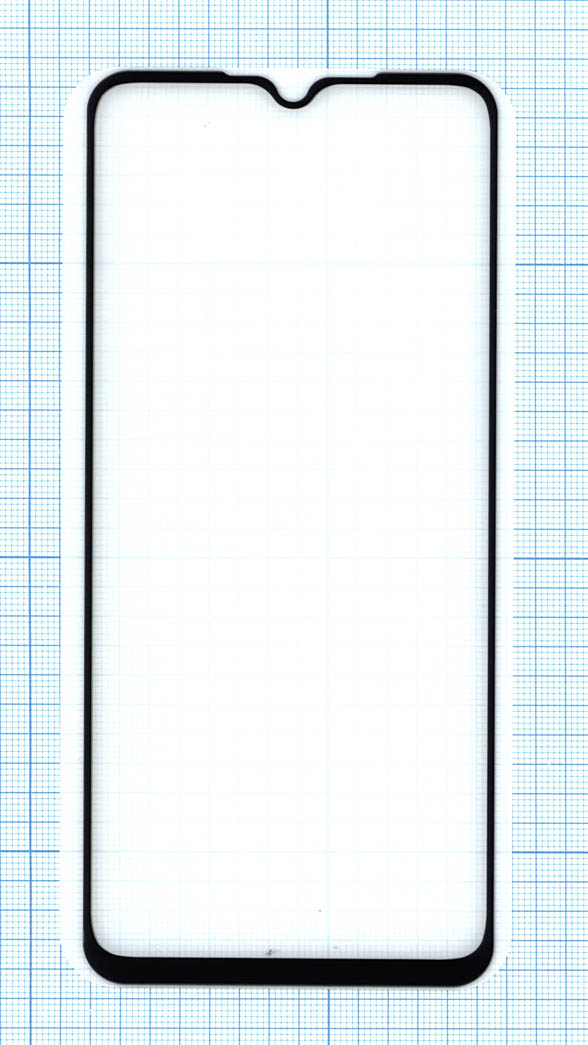 Защитное стекло "Полное покрытие" для Samsung Galaxy M22 (M225FV) черное