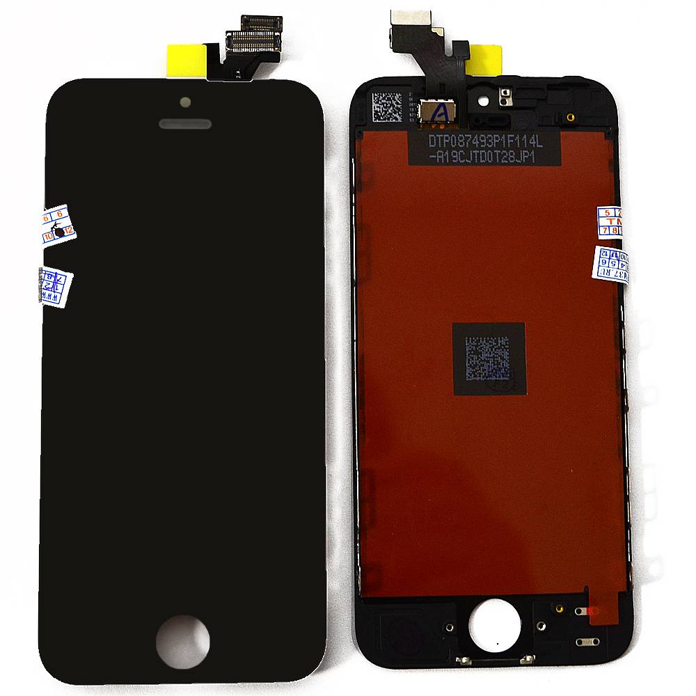 Дисплей iPhone 5 + тачскрин + рамка черный (матрица orig)
