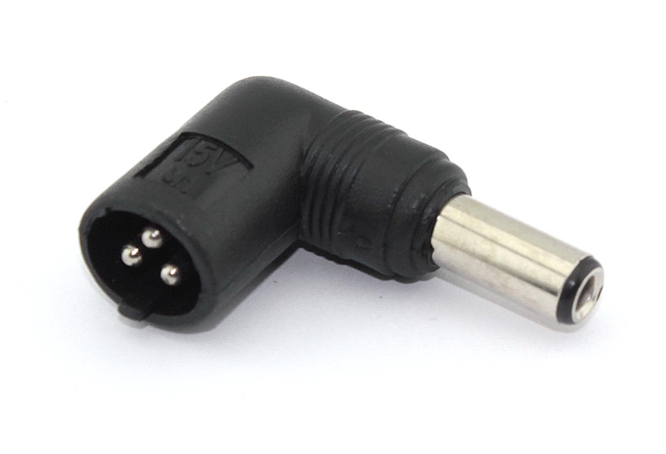 Переходник универсальный 6.0х3.0 15V с 3-контактным разъемом