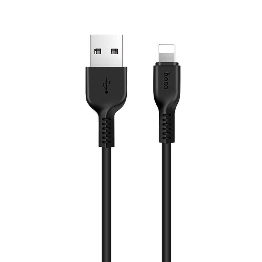 Кабель USB - Lightning 8-pin HOCO X13 черный (1м)