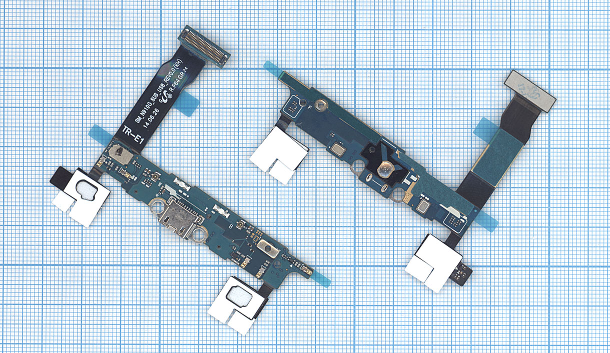 Шлейф разъема питания для Samsung Galaxy Note 4 N910C